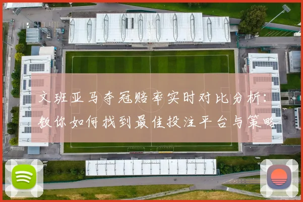 文班亚马夺冠赔率实时对比分析：教你如何找到最佳投注平台与策略